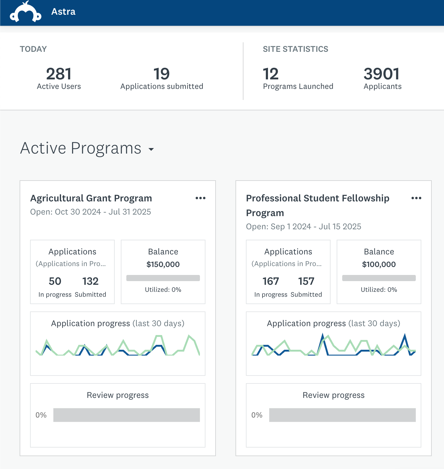 screenshot of SurveyMonkey Apply